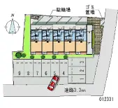 ★手数料０円★市川市稲荷木 月極駐車場